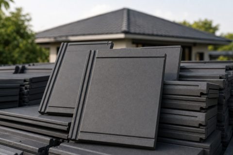Ngói phẳng xám ghi DN-01